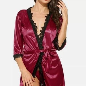 Robe & 3pcs lingerie BUNDLE sets